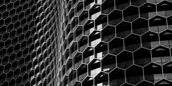 Abstract modern architecture background. Texture, pattern, geometry